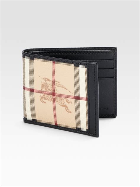 burberry mens bill length wallet